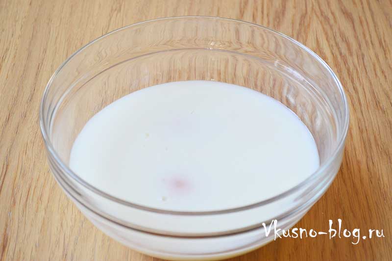 Приготовление блинов на молоке