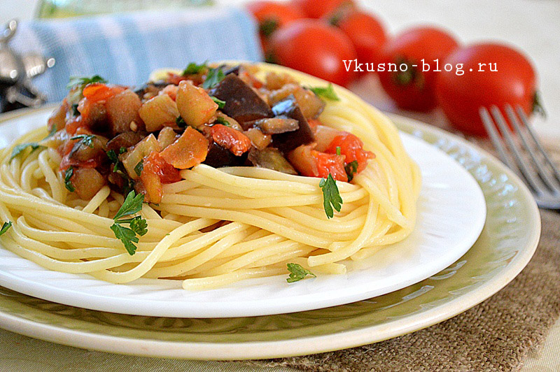 Овощной соус для спагетти итоговое фото