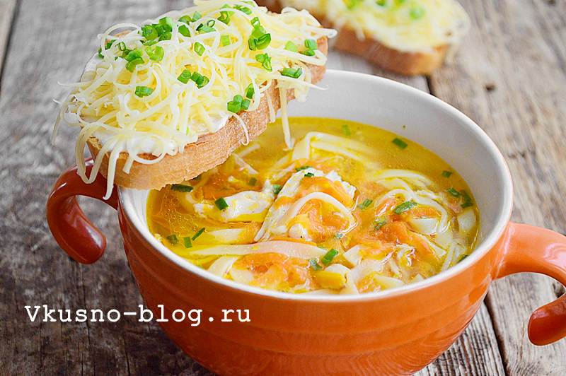 Суп лапша рецепт
