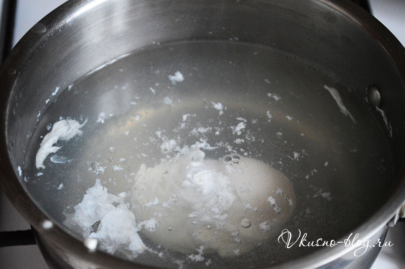 Яйца пашот - техника приготовления
