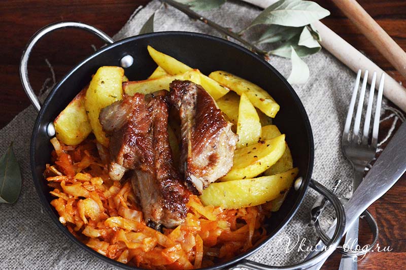 Сочные жареные свиные ребрышки на сковороде – простой и вкусный рецепт, как приготовить пошагово