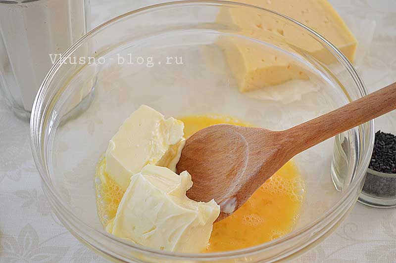 Маффины с сыром - приготовление 2