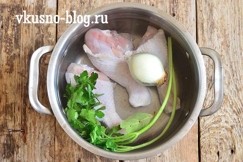 Как приготовить куриный суп с клецками