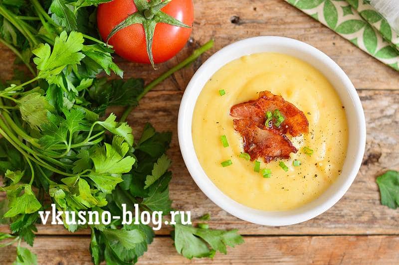 Картофельный суп-пюре рецепт