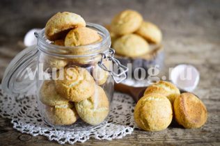 Печенье с кокосовой стружкой рецепт фото